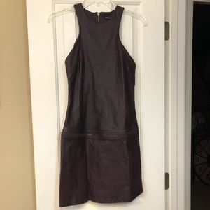 William B Leather Dress